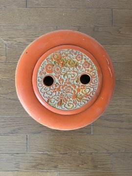 朱泥火鉢の画像