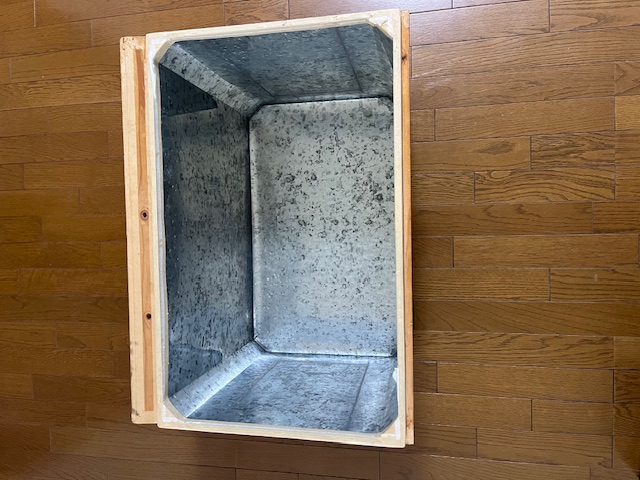 昭和レトロ　茶箱の画像