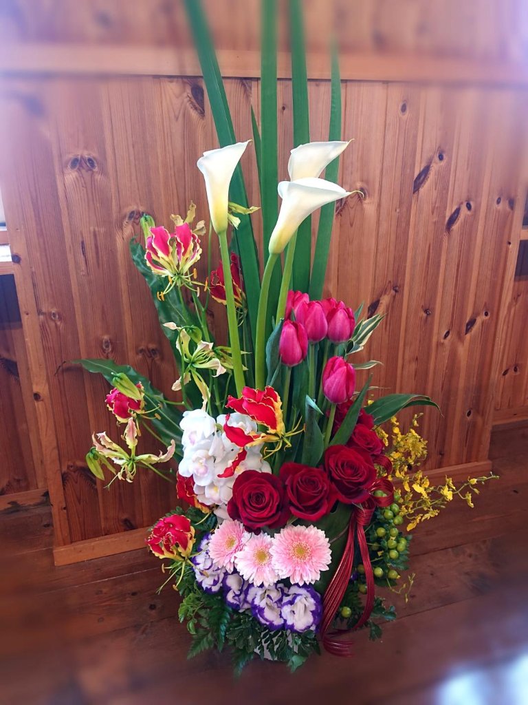 お祝いアレンジメントの画像