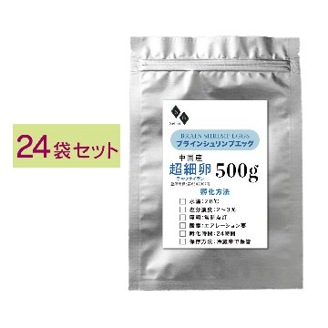 ブラインシュリンプエッグ ５００ｇ ２４袋セット 超細卵 チョウサイラン 孵化率９５% 中国産の画像