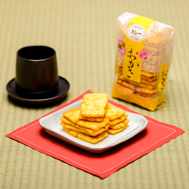 おかき　カレー【小袋】の画像