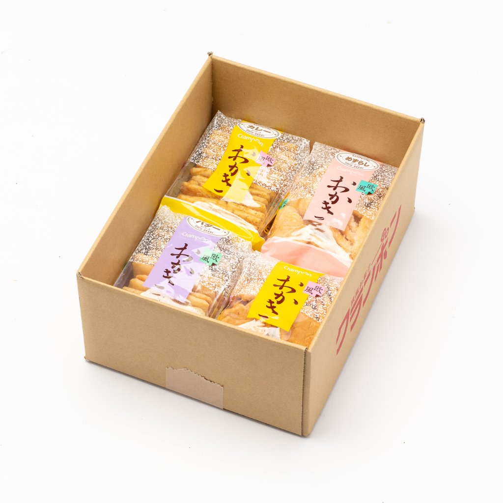 おかきバラエティセット（小袋4袋）の画像