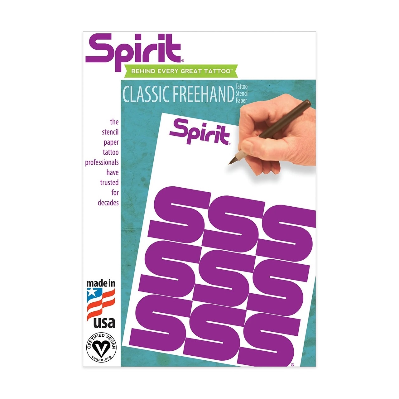 Spirit フリーハンド 手描き用（100枚入り）の画像