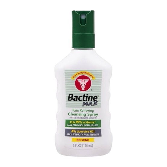 Bactine Max（バクチンマックス）スプレー 5oz — 鎮痛・消毒スプレーの画像