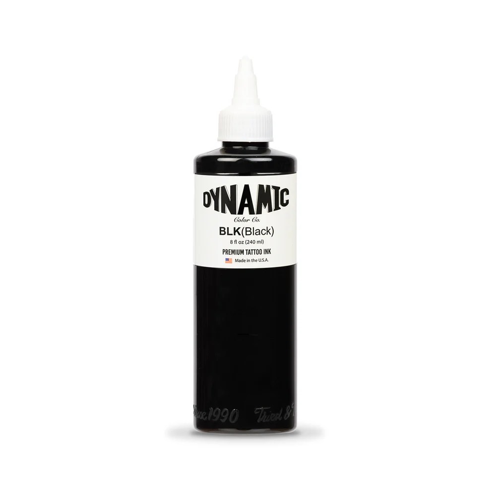 Dynamic タトゥーインク　ブラック　8OZ/240mlの画像