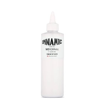 Dynamic タトゥーインク　ホワイト　8OZ/240mlの画像