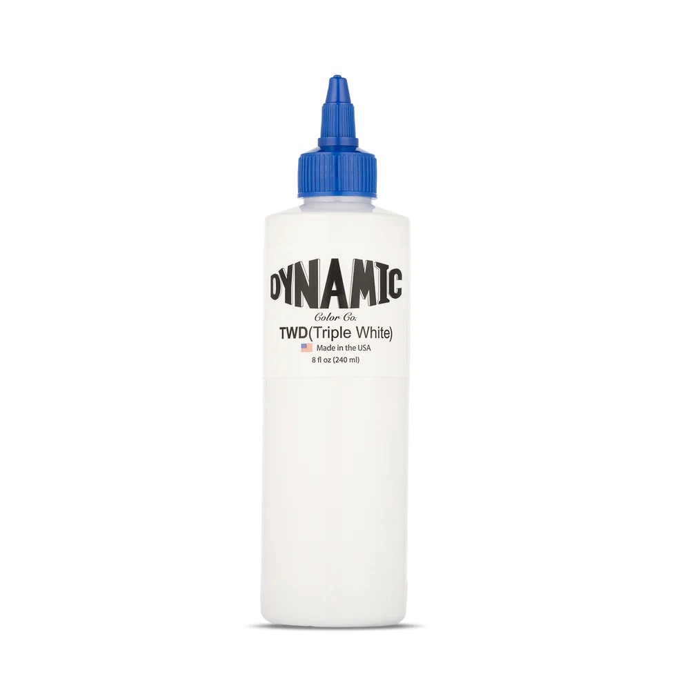 Dynamic タトゥーインク　トリプルホワイト　8OZ/240mlの画像