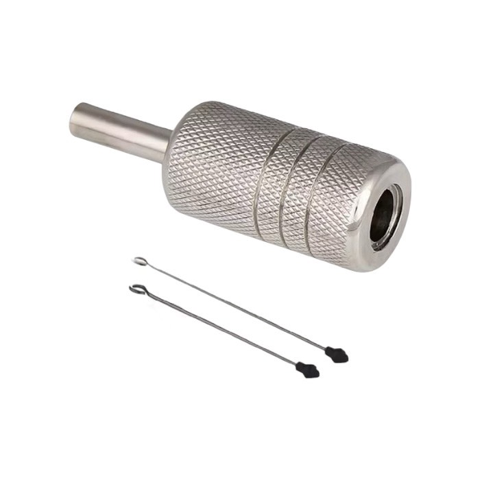 タトゥーステンレスグリップ タイプC 22mm&25mm (カートリッジ対応)の画像