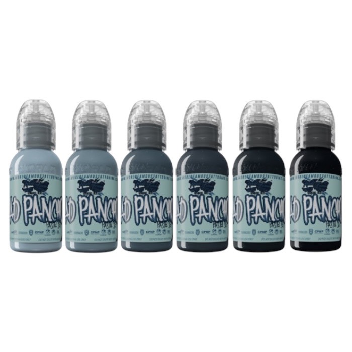 World Famous A.D. Pancho Pastel Grey セット（1oz×6色）の画像