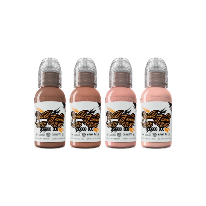 World Famous Ink Maks Kornev’s Pink Skintone セット（4色セット）の画像