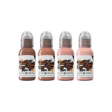 World Famous Ink Maks Kornev’s Pink Skintone セット（4色セット）の画像