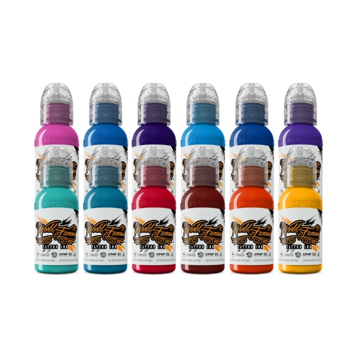 World Famous Ink プライマリーセット #2（12色セット）の画像