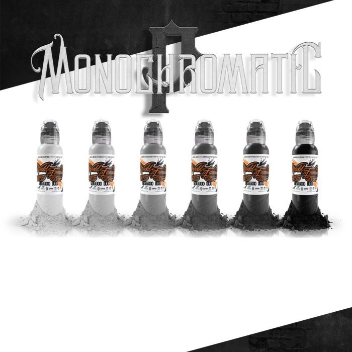 ワールドフェイマス タトゥーインク　POCH - MONOCHROMATIC  1オンスの画像