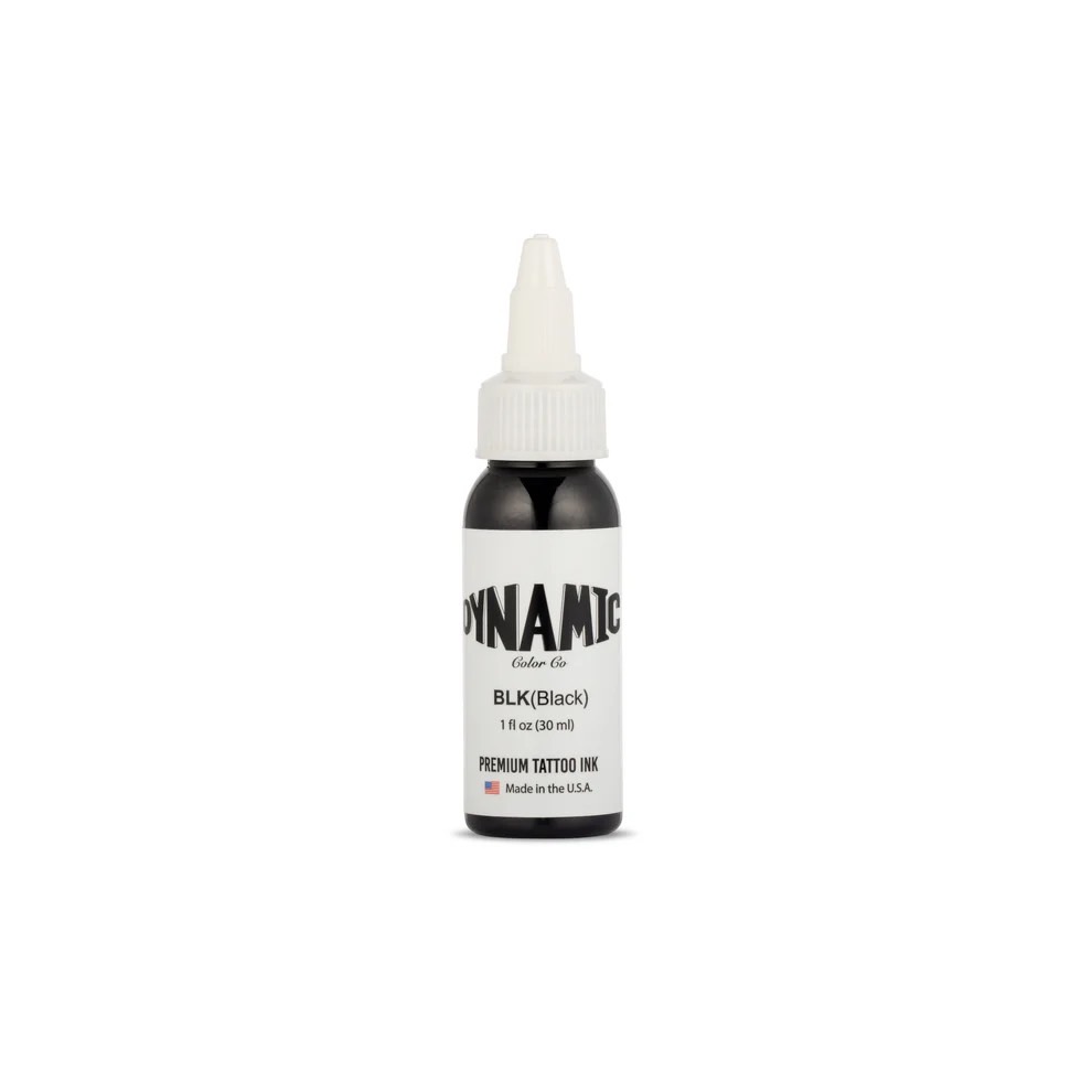 Dynamic タトゥーインク　ブラック　1OZ/30mlの画像