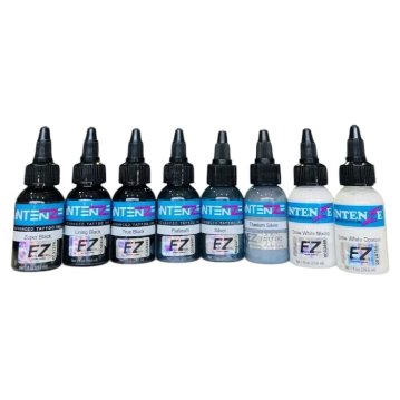 INTENZE タトゥーインク　カラー複数あり(ブラウン&グレー&ホワイト系＆ブラック系)　1OZ/30mlの画像