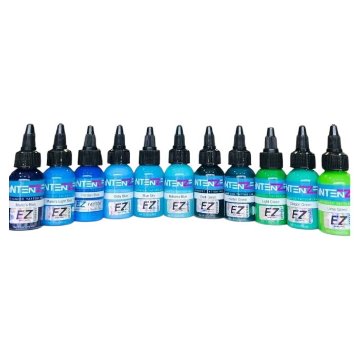 INTENZE タトゥーインク　カラー複数あり(ブルー＆グリーン系)　1OZ/30mlの画像