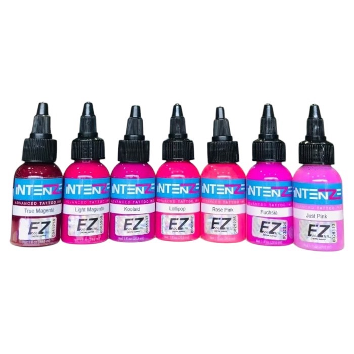 INTENZE タトゥーインク　カラー複数あり(パープル＆ピンク系)　1OZ/30mlの画像