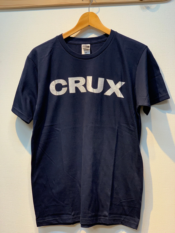 CRUXロゴTシャツ　シルバーロゴエディション/フロントプリントnewの画像