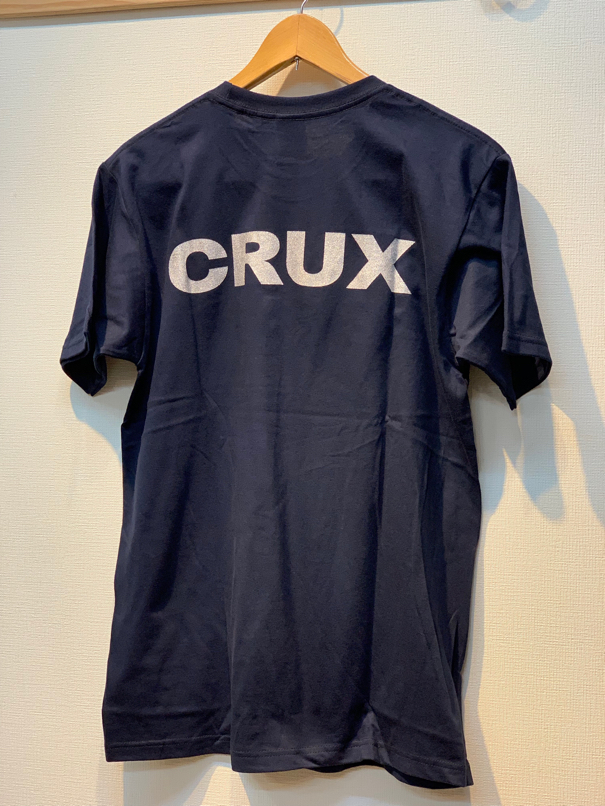 CRUX ロゴTシャツ　シルバーロゴエディション/バックプリントnewの画像