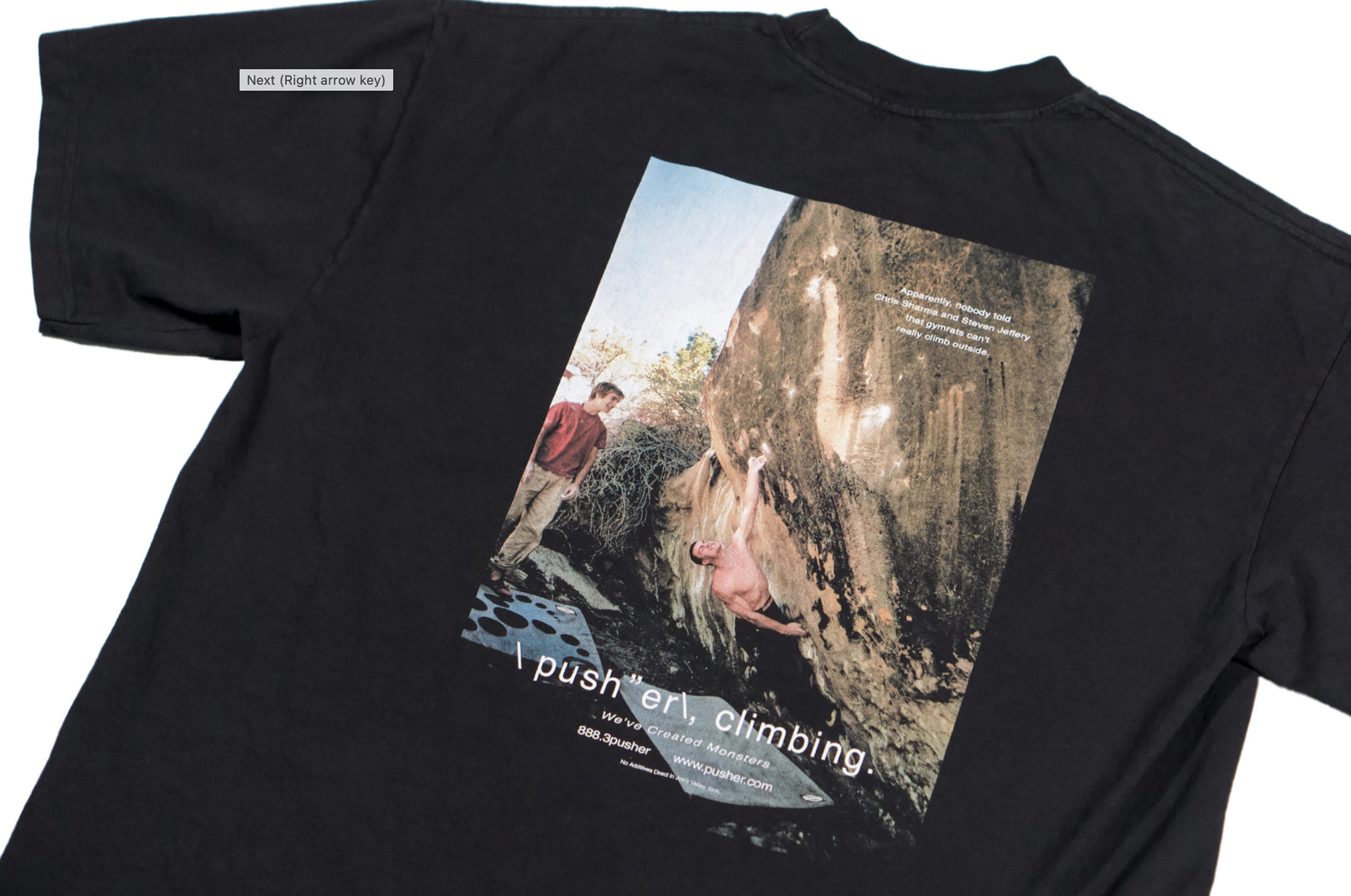 Pusher限定生産Tシャツ　No Additives Direct Tの画像