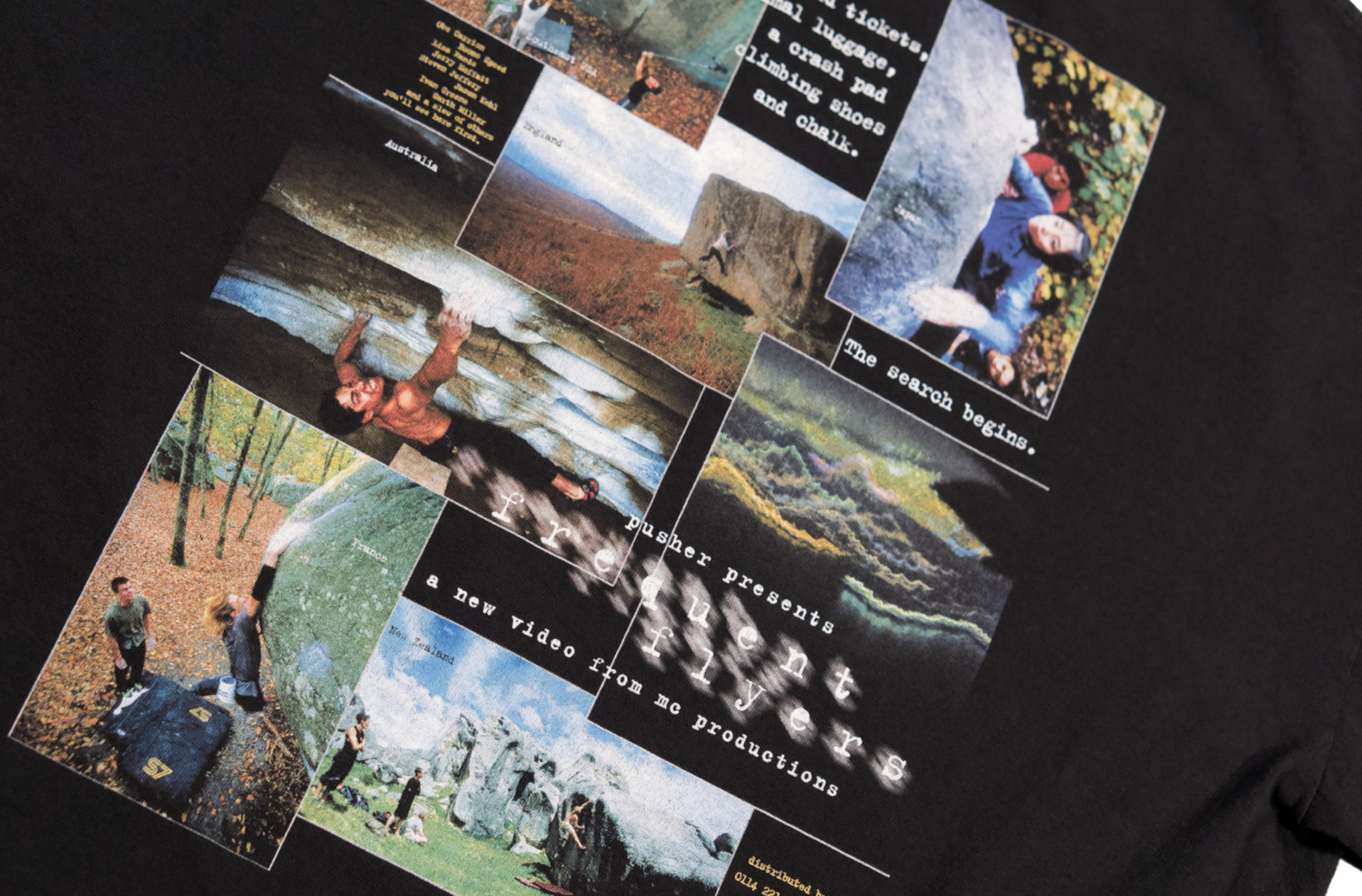 Pusher限定生産Tシャツ　Frequent Flyers Tの画像