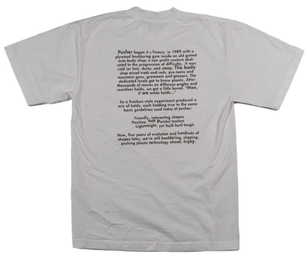 Pusher限定生産Tシャツ　Origin Story Tの画像