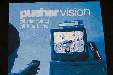 Pusher限定生産Tシャツ　Pusher Vision Tの画像