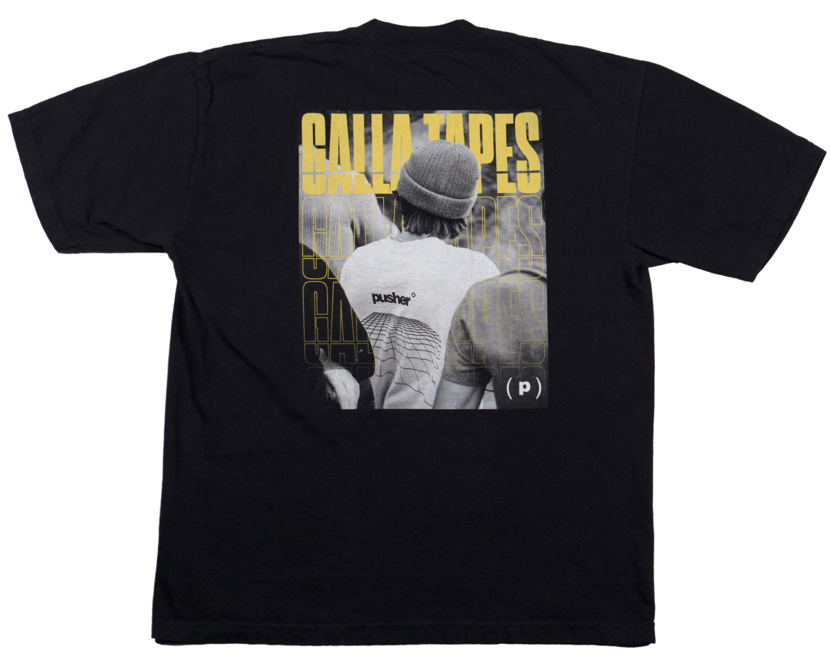 Pusher限定生産Tシャツ　Galla Tapes Tの画像