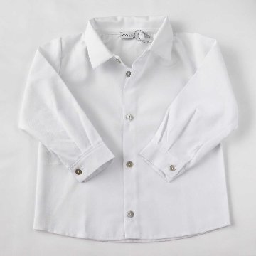 【LAST ONE/18m】mebi★スタンダード襟付きシャツ(18m~6A)画像