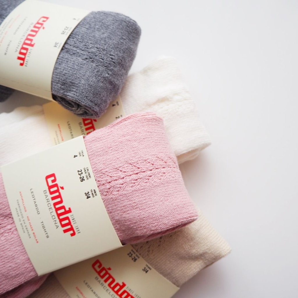 Condor★サイドオープンワークタイツ(全4色)の画像