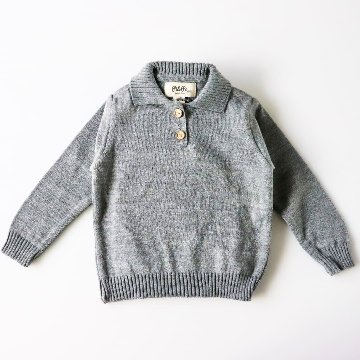 pi&pa★クラシックドラロン®セーター(12m~8A)(全2色)画像