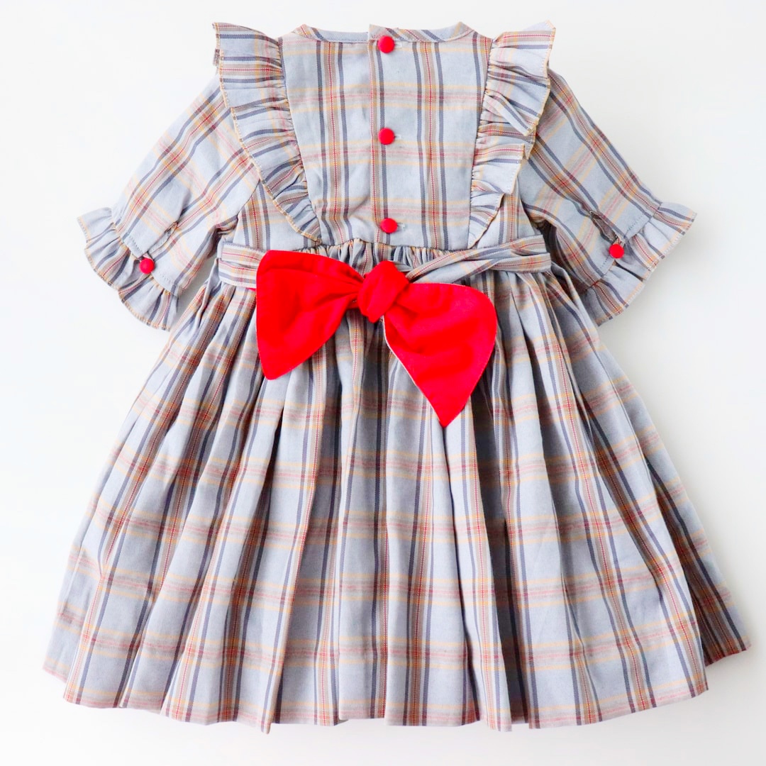 Left/12m&8A】AntoinetteParis☆Alexandra-Tartan(12m~8A)｜輸入子供服