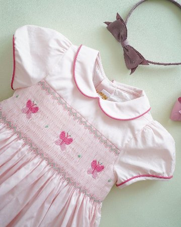 【Left/12m&18m&2y】AntoinetteParis★EUGENIA PINK(12m~10A)の画像
