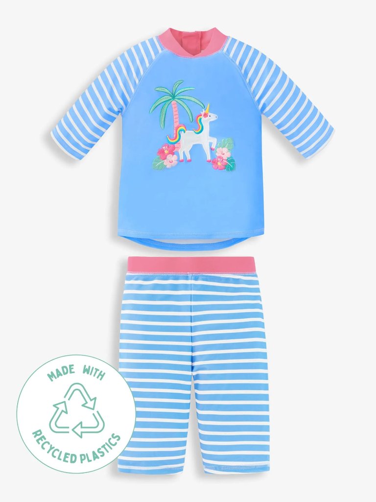 JoJo Maman Bebe★2piece Swimset-Unicorn(~6y)の画像