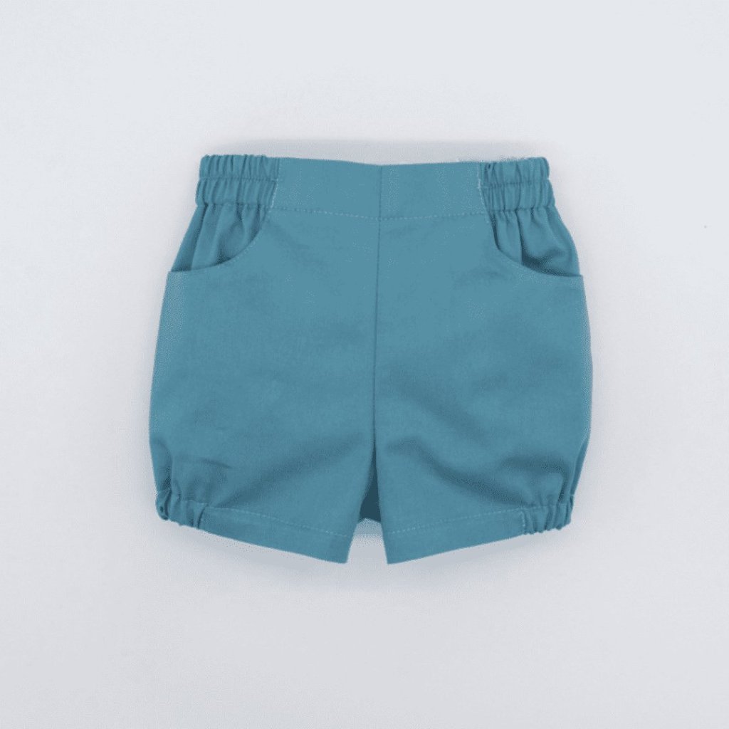 【LAST ONE/2A】FinaEjerique★ツイルターコイズショートパンツ(12m~4A)の画像