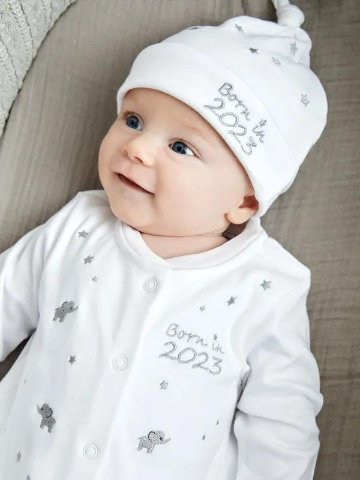 JoJoMamanBebe★2023ハット(GREY)(0~6m)画像