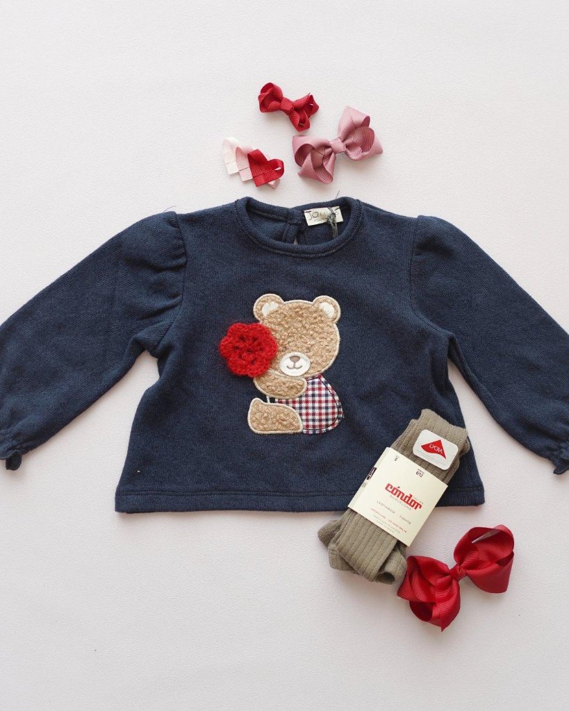 JOMilano★フラワーベアガールズスウェット(12m~4y)の画像