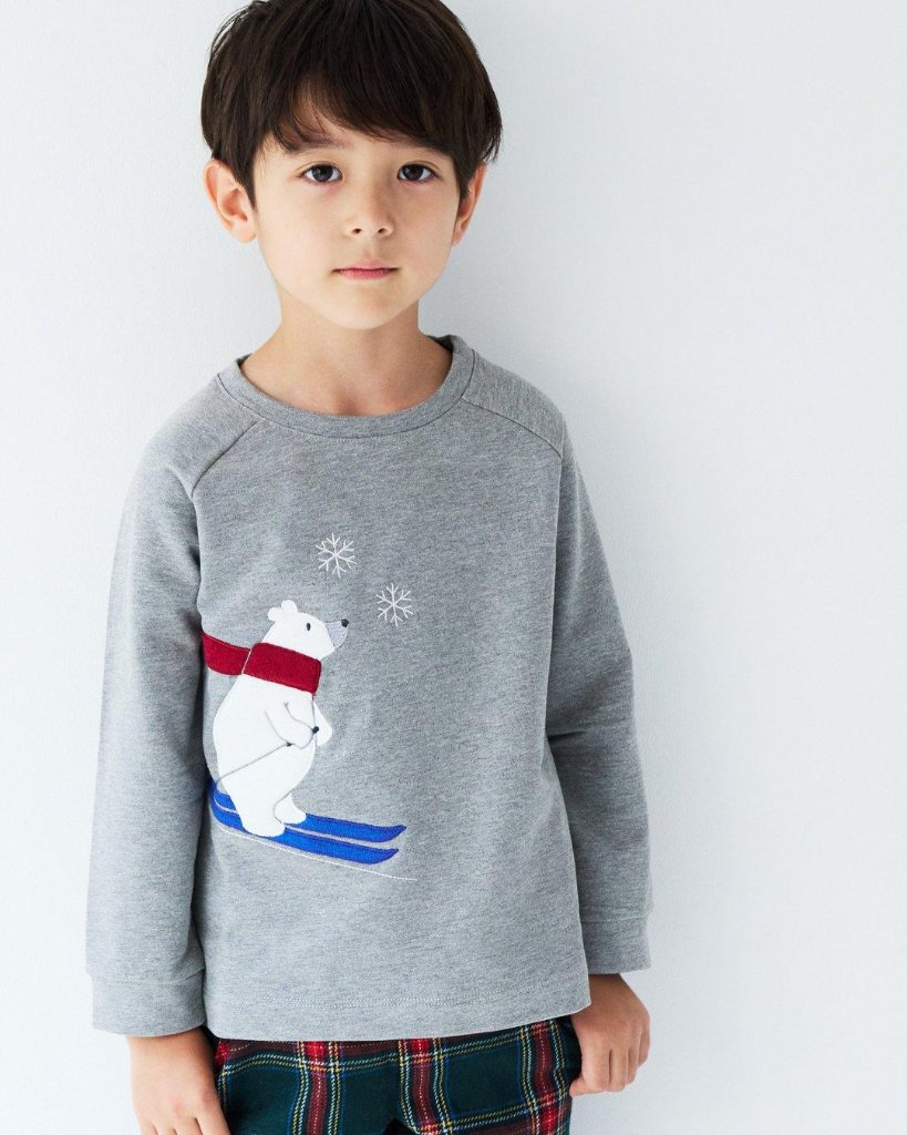 JOMilano★シロクマスキースウェット(12m~10A)の画像