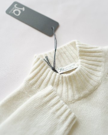 JOMilano★クリームハイネックセーター(12m~10A)画像