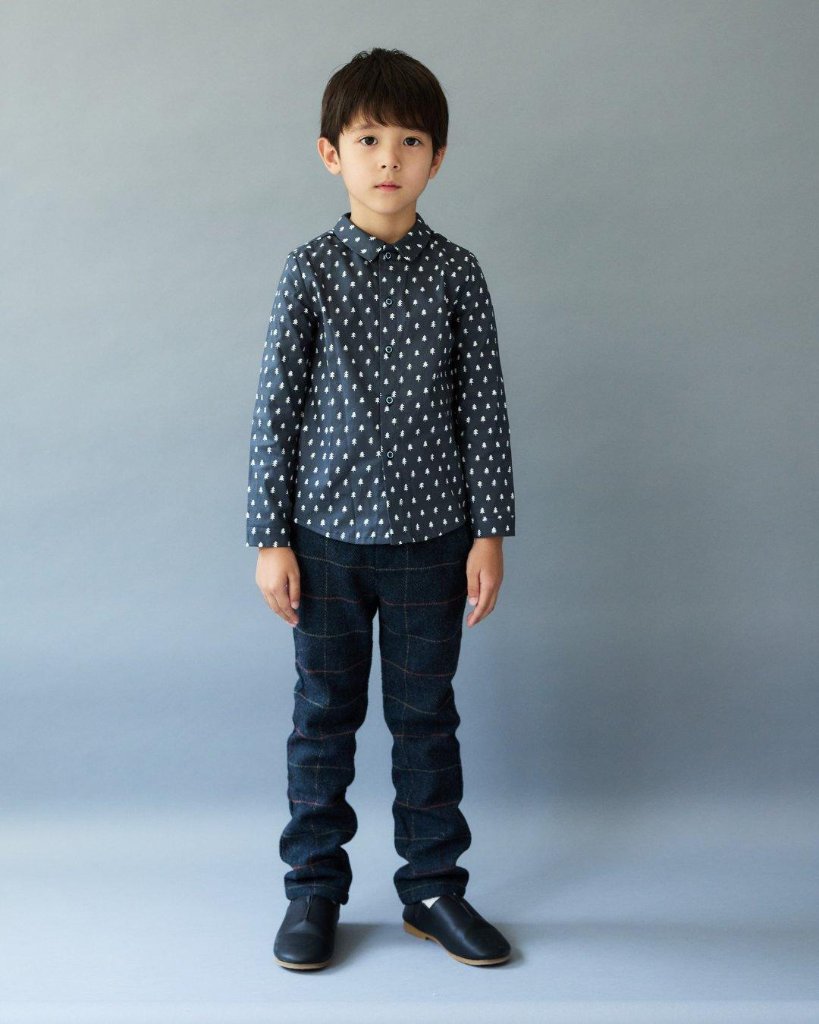 【LAST/6A】FinaEjerique★ウールマルチチェックトラウザー(5A~10A)の画像