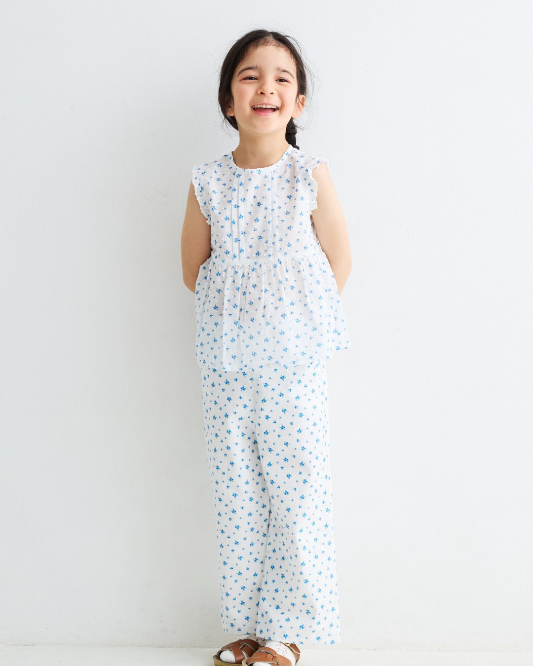 FinaEjerique★ブルーフラワーセットアップ(2A~10A)の画像