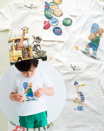 JOMilano★ジャージープリントTシャツ(全4種)(12m~10y)の画像