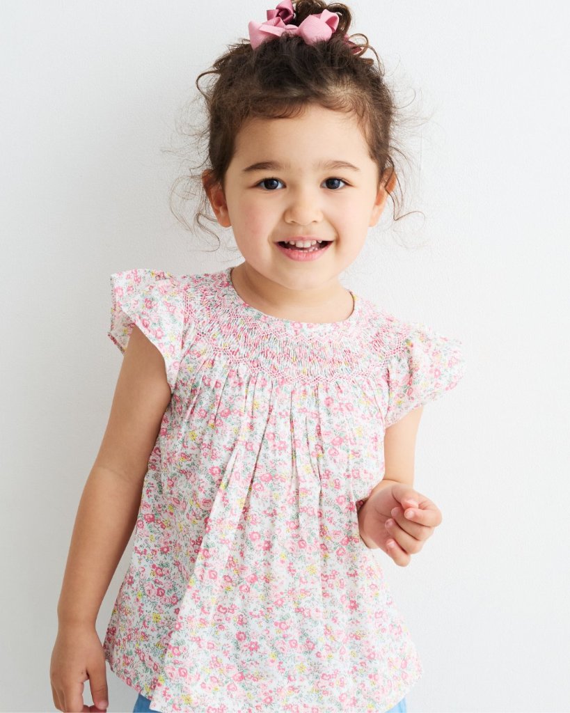 QuestionEverything★GirlsスモッキングブラウスMarcella(2~8y)の画像