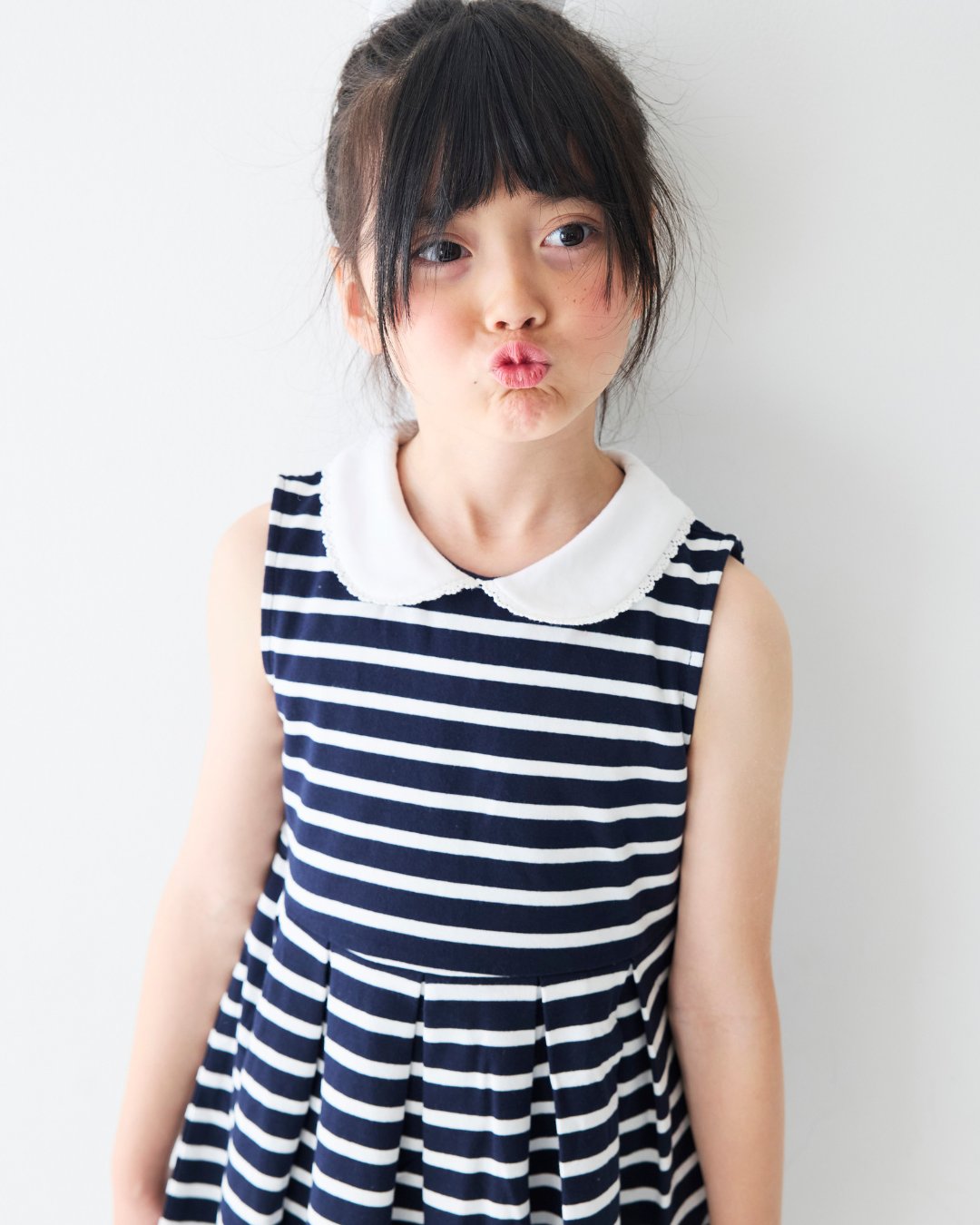 【Left/3y&4y&5y】RachelRiley★Bretonストライプジャージードレス(2y~10y)の画像