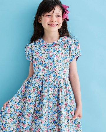 RachelRiley★Blue Roseフロントボタンドレス(3y~10y)の画像