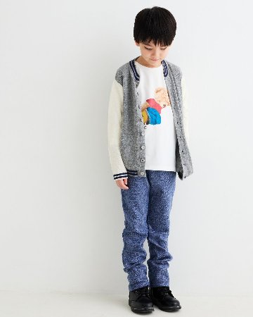 JOMilano★スケボーベアジャージー長袖Tシャツ(12m~10A)の画像