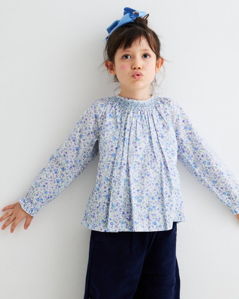 QuestionEverything★GirlsスモッキングブラウスEmma(3~8y)の画像