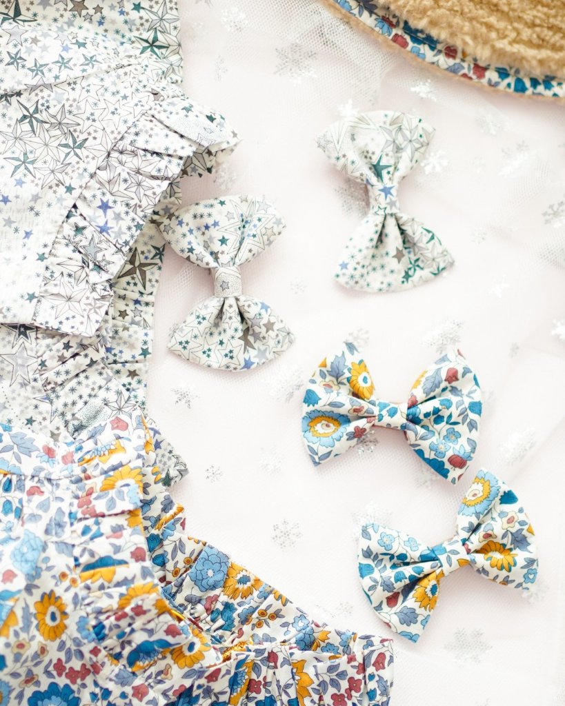 Milledeux★リバティスモールリボンクリップ(全2種)の画像