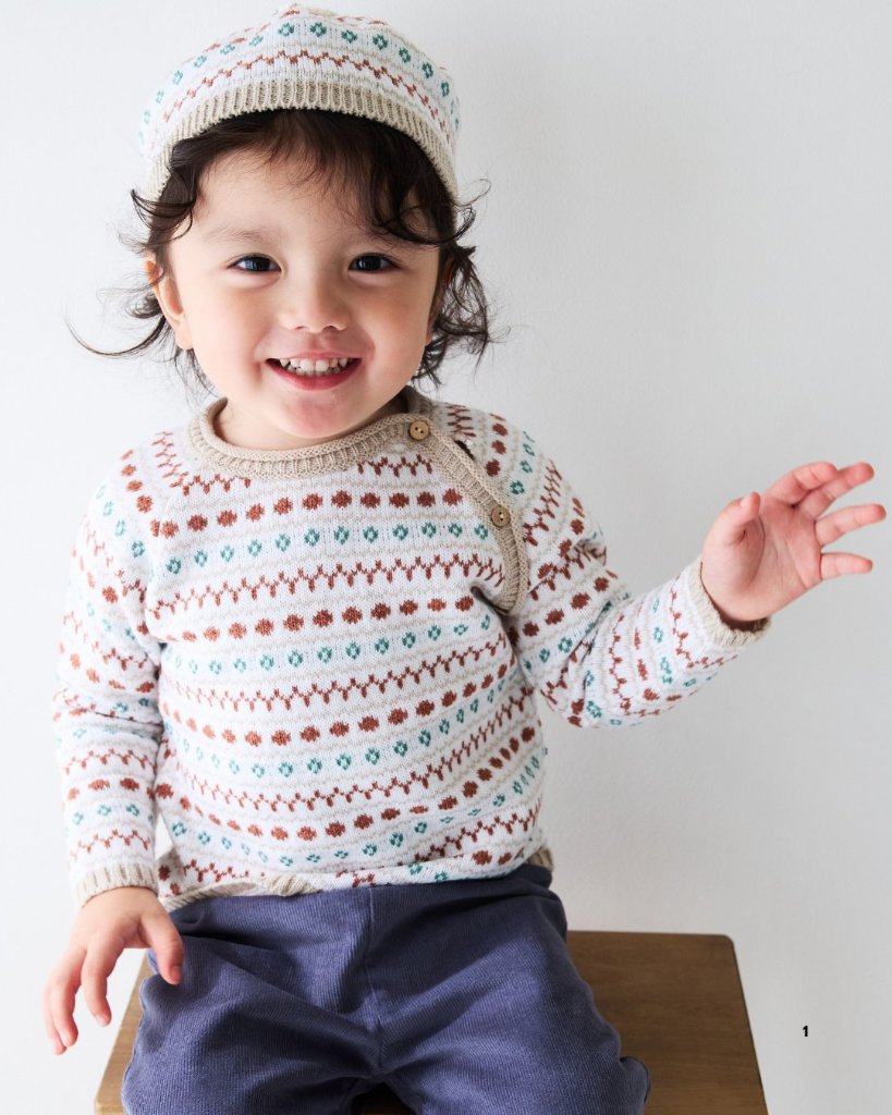 mebi★ノルディックニットセーター(18m~6A)の画像