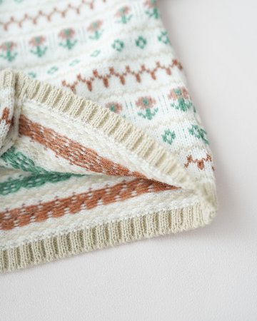 mebi★ノルディックフラワーカーディガン(18m~6A)の画像